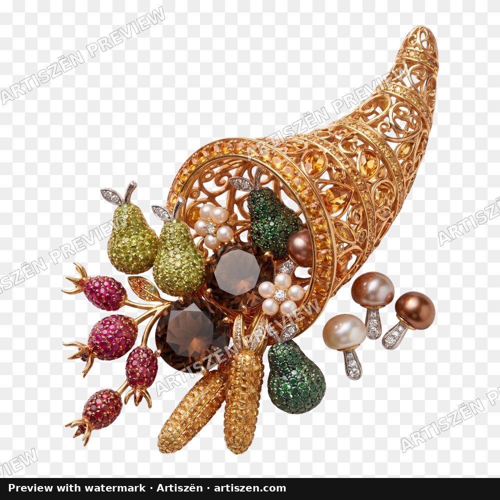 Jeweled Cornucopia PNG preview