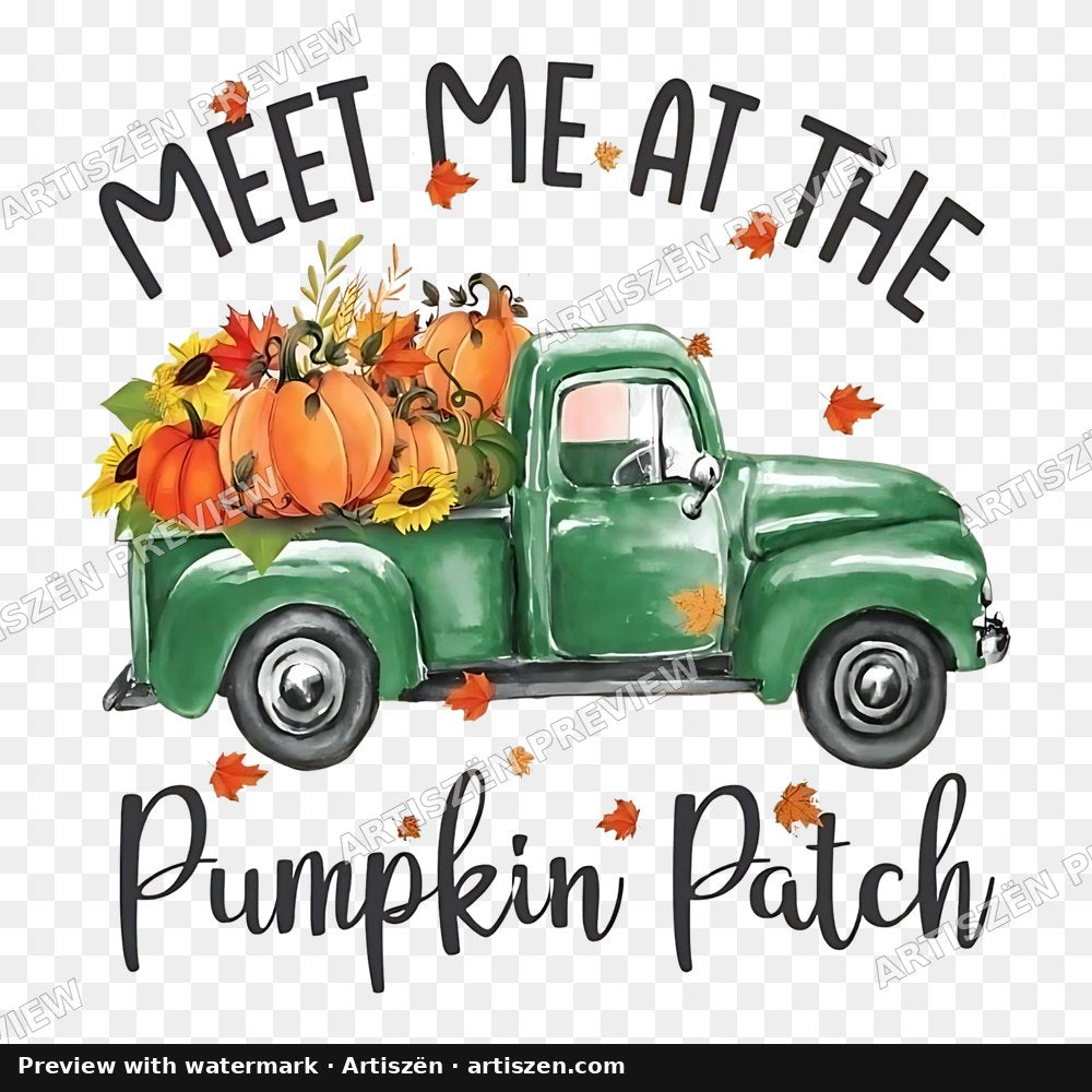 Meet Me at the Pumpkin Patch PNG preview