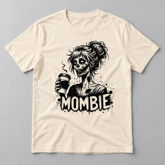 Mombie tee in Natural