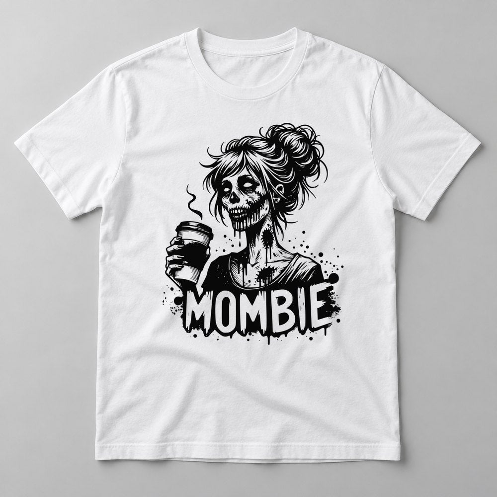Mombie tee in White
