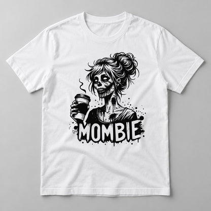 Mombie tee in White