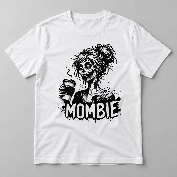 Mombie tee in White
