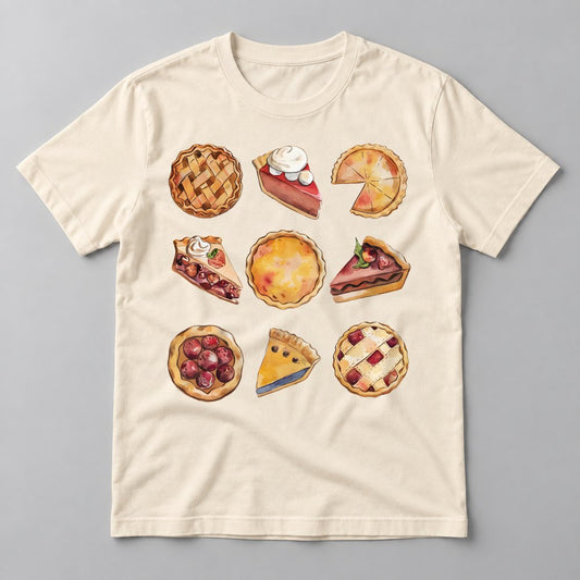 Pies Assortment tee in Natural