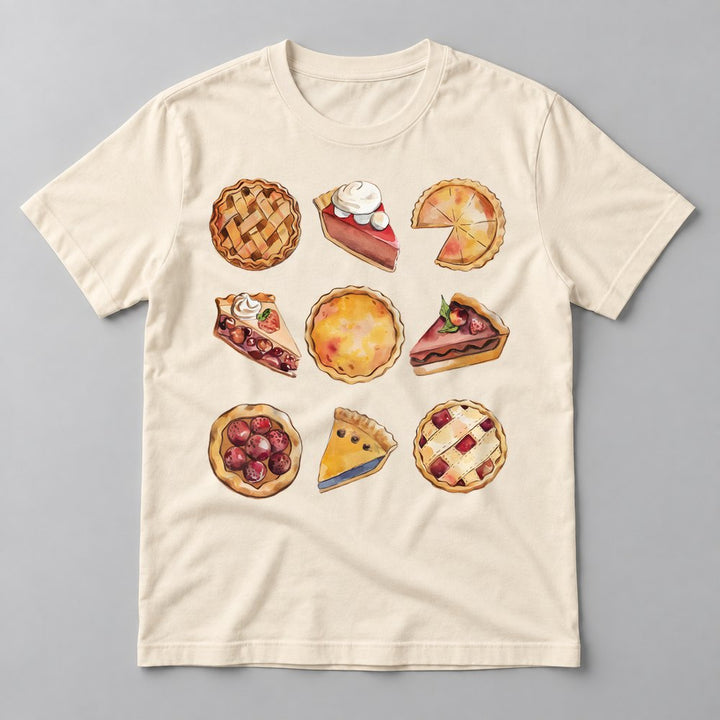 Pies Assortment tee in Natural