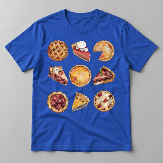 Pies Assortment tee in True Royal