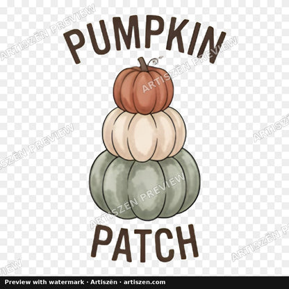 Pumpkin Patch Stack PNG preview