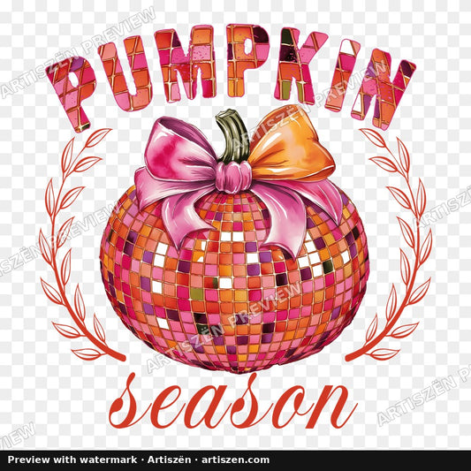 Pumpkin Season Disco PNG preview