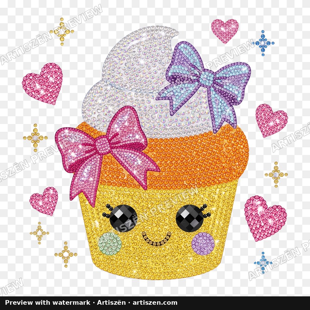 Rhinestone Candy Corn Cutie PNG preview