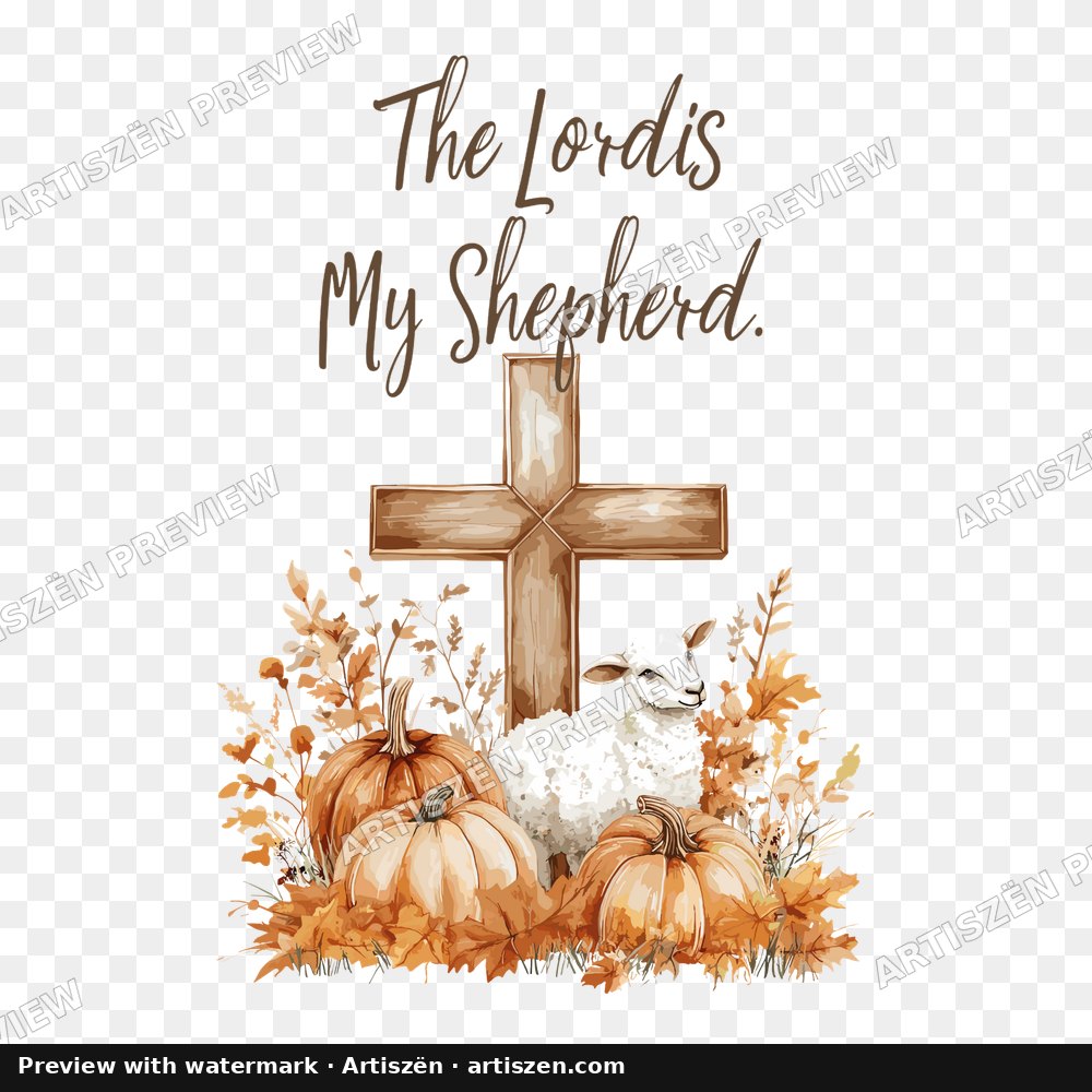 The Lord Is My Shepherd PNG preview