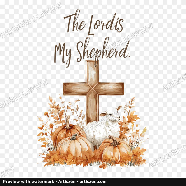 The Lord Is My Shepherd PNG preview