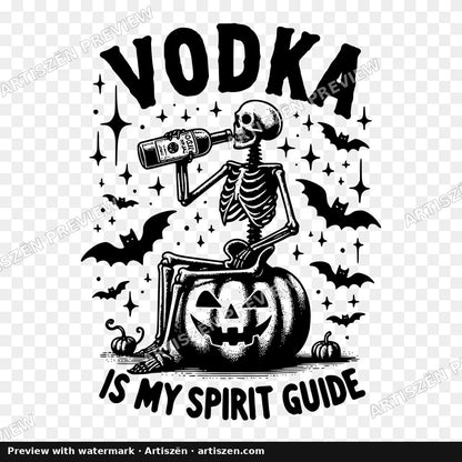 Vodka Is My Spirit Guide PNG preview
