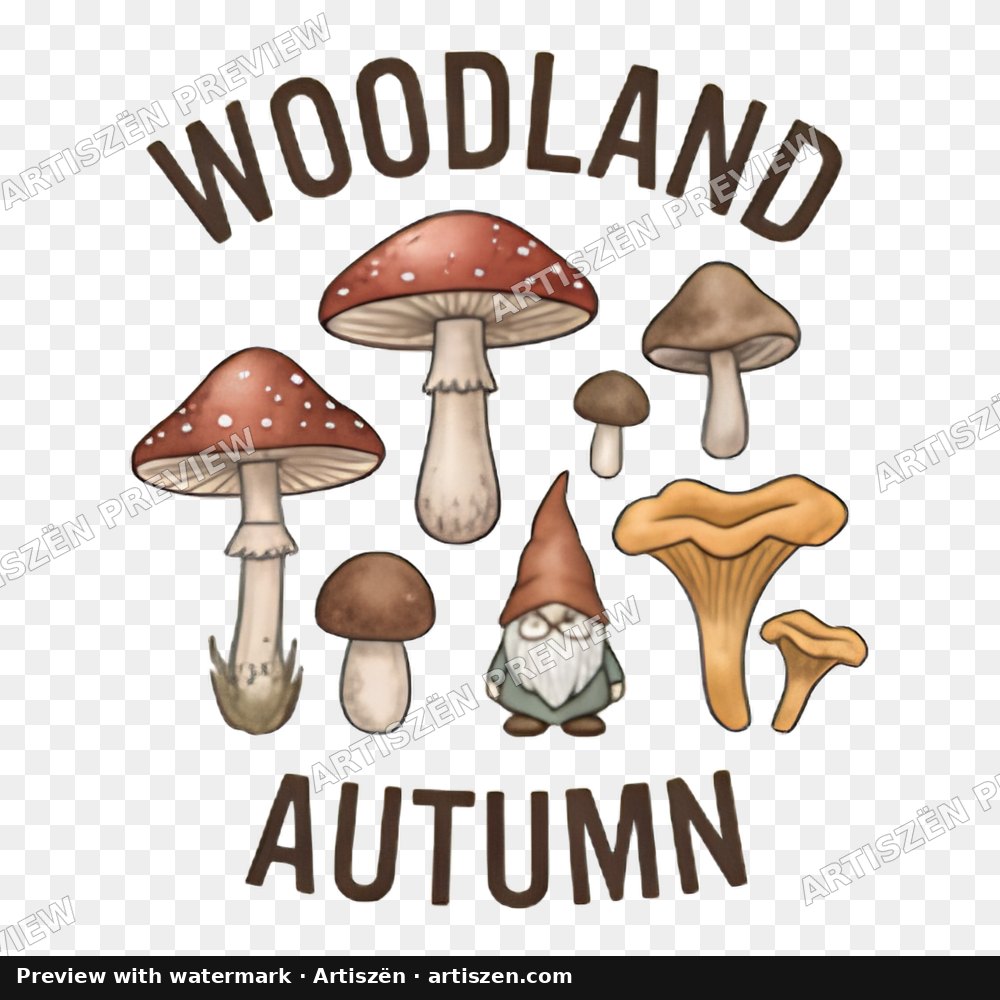 Woodland Autumn PNG preview