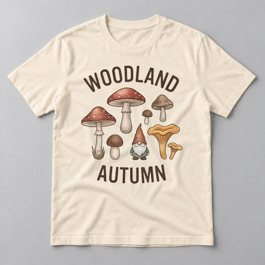 Woodland Autumn tee in Natural