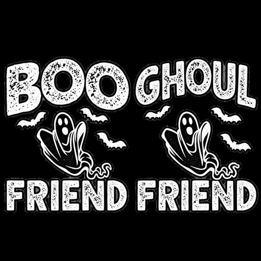 Boo Friend and Ghoul Friend designs